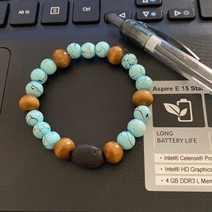 Essential oil bead bracelet